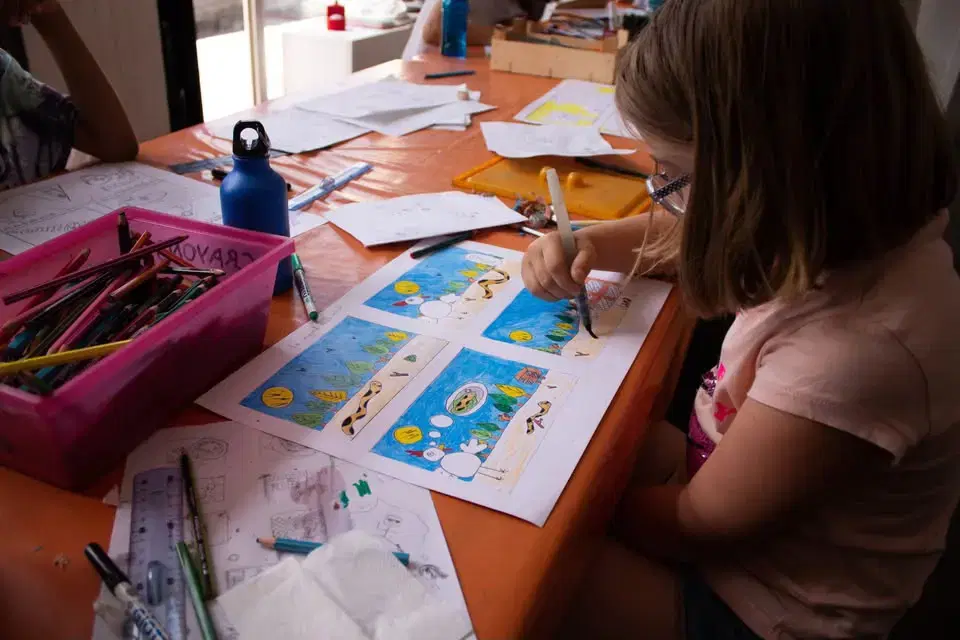 Weekly Art Classes for Children