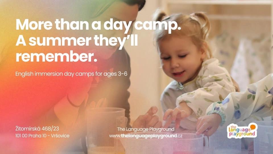 A Summer They’ll Remember - Day Camps for ages 3-6 at TLP in Prague