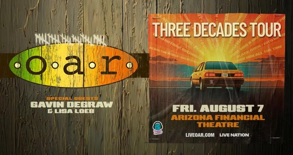 O.A.R. Three Decades Tour