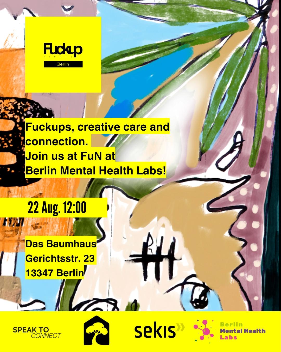 Fuckup Nights Berlin x Summer Vibez Lab