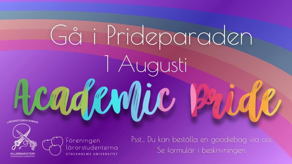 Gå i Pride med LäS & LäS KM