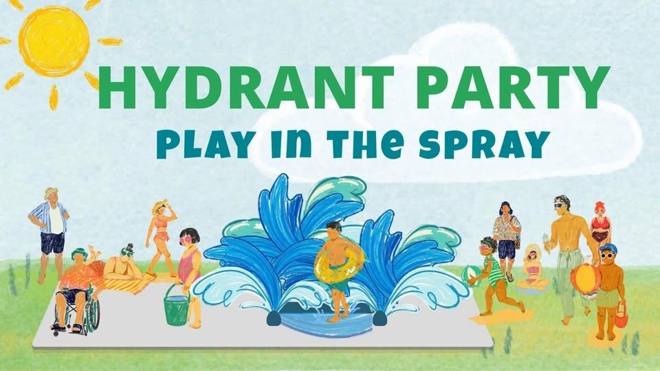 Hydrant Party - Densmore Park, Parking Lot