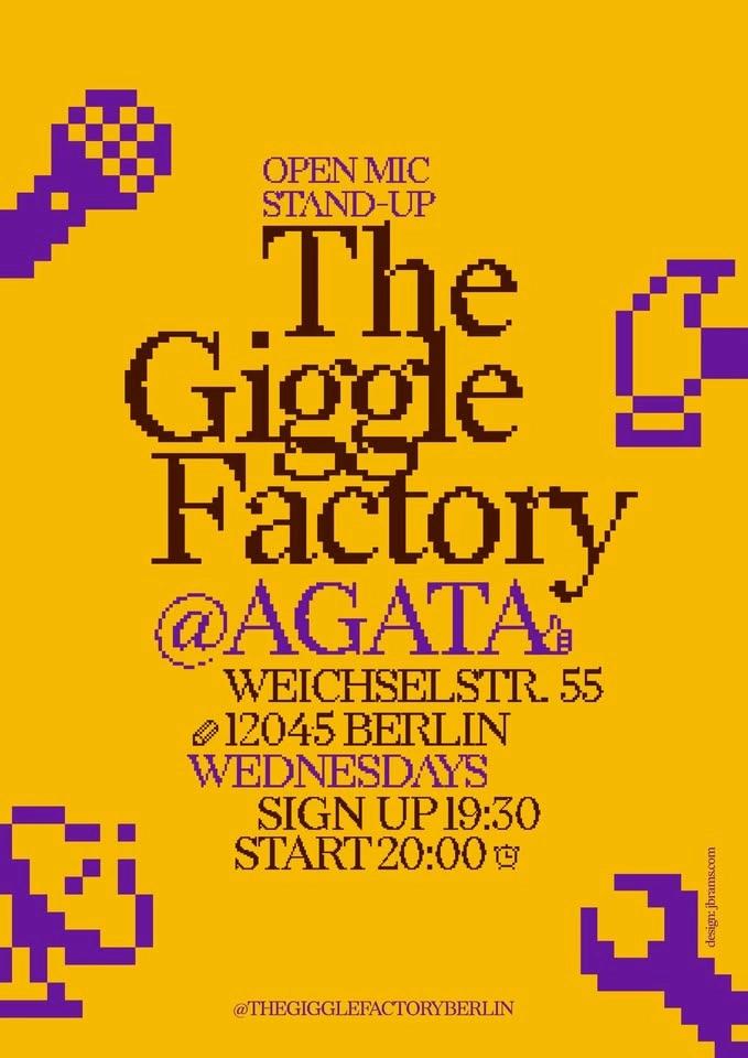 The Giggle Factory English Standup Comedy Open Mic