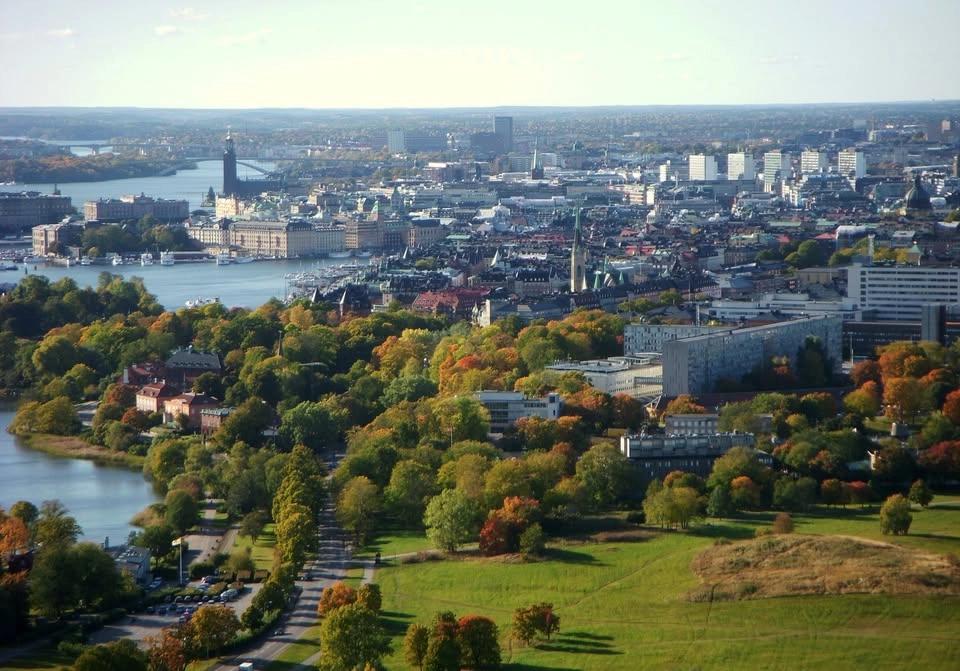 Fyra Stockholmsparker – en tidig hösttur