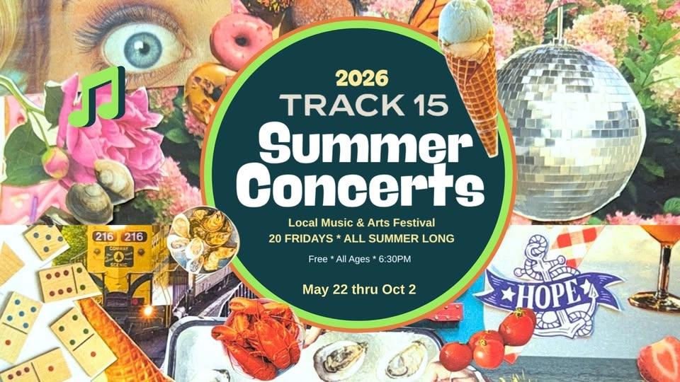 SUMMER CONCERT SERIES at Track 15! FRIDAY NIGHTS ALL SUMMER LONG