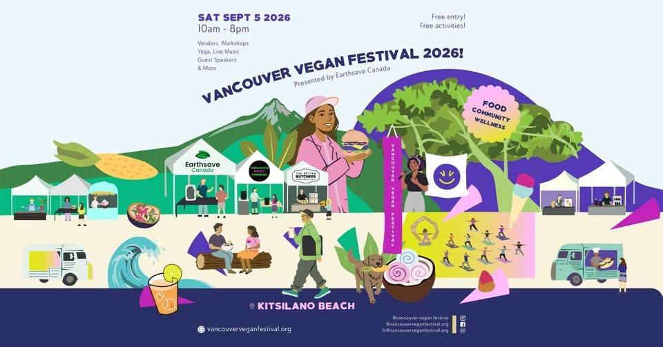 Vancouver Vegan Festival 2026! Presented by Earthsave Canada