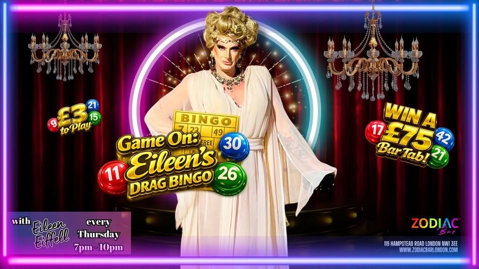 Drag Bingo with Eileen Eiffell