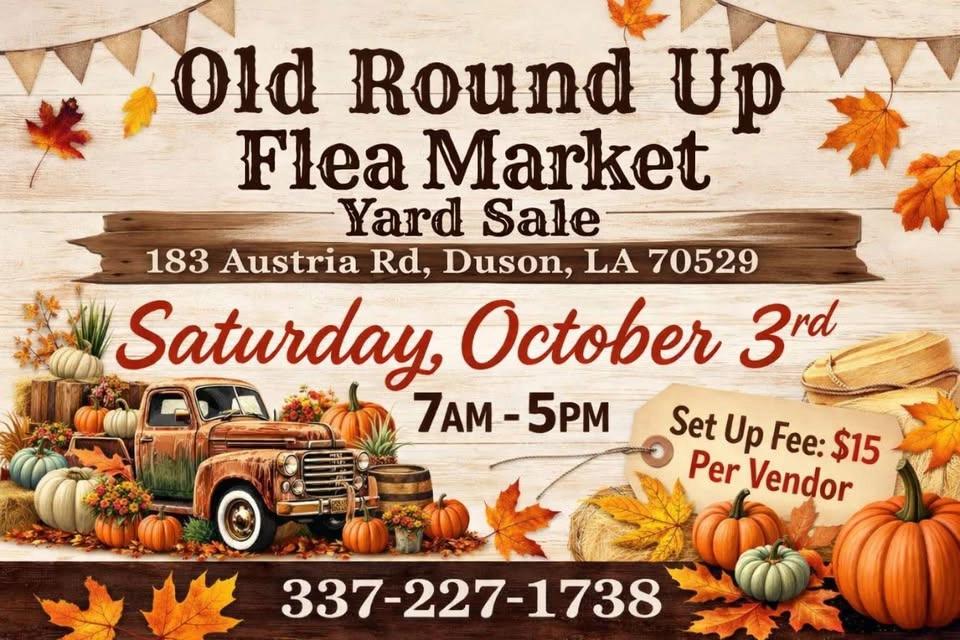 Old Round Up Yard Sale!