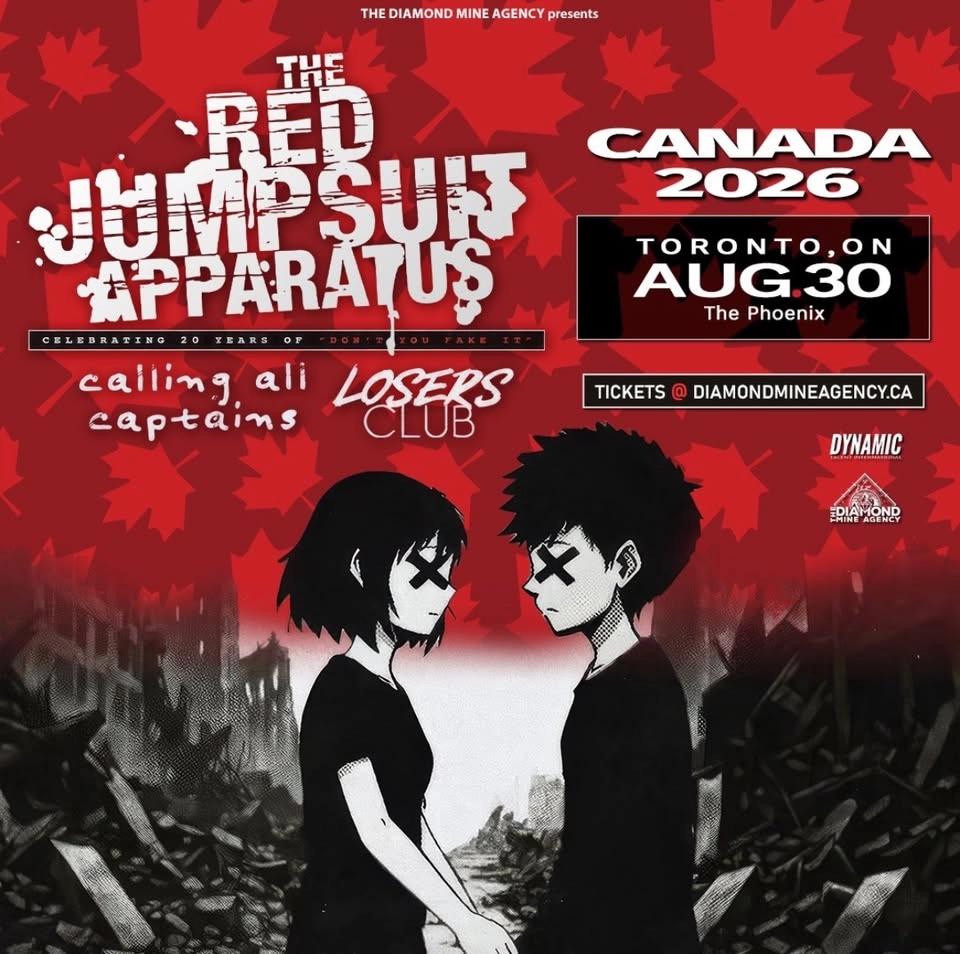 The Red Jumpsuit Apparatus Live In Toronto ON