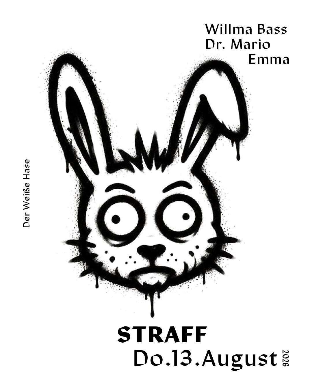 STRAFF / Techno Thursday / 5€ until 1 AM