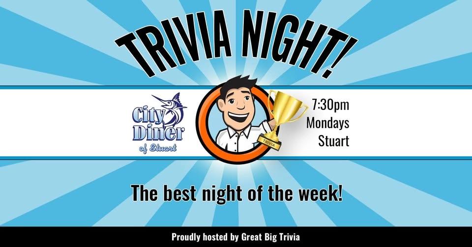 Trivia Night @ City Diner of Stuart