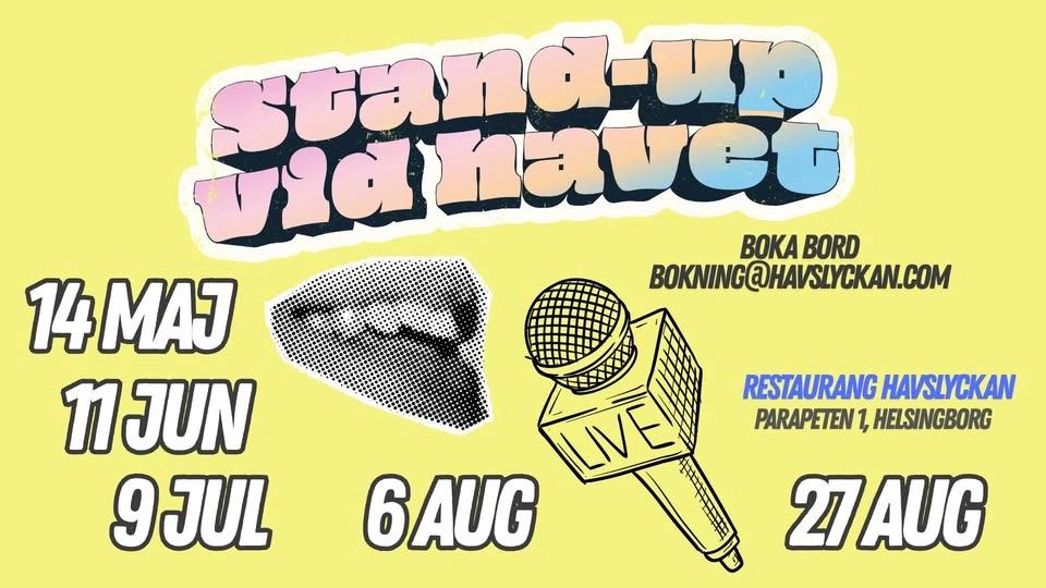 Stand-up vid havet