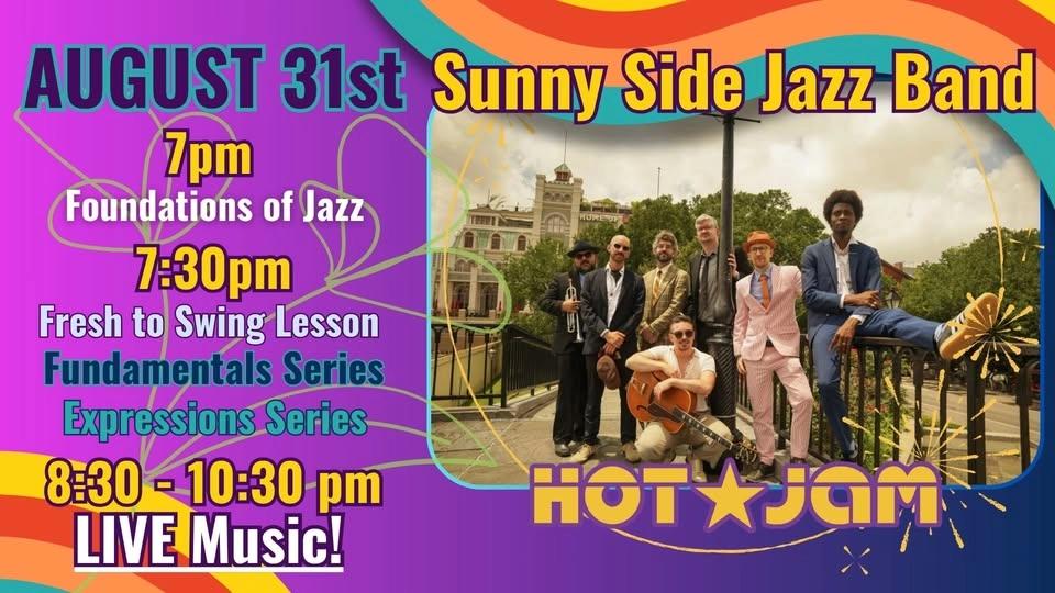 New Orleans is Coming! The Sunny Side Jazz Band
