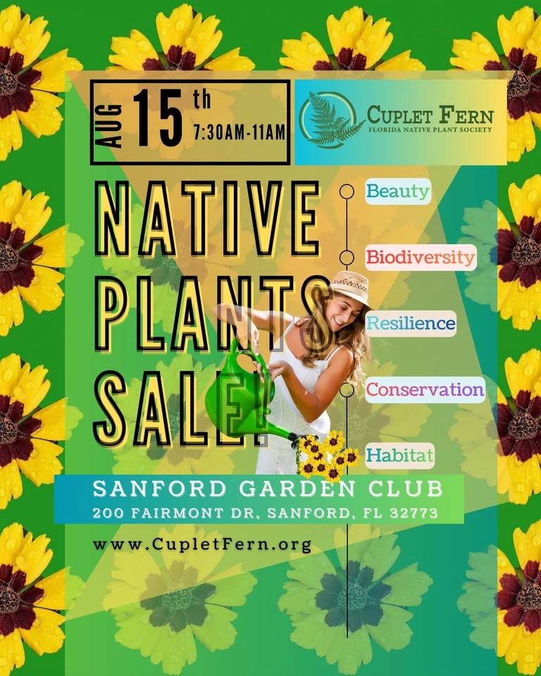 Florida Native Plants Sale!