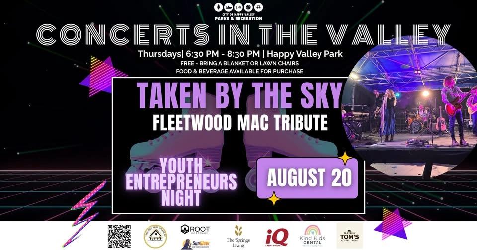 Taken By The Sky (Fleetwood Mac Tribute)-Concerts in the Valley