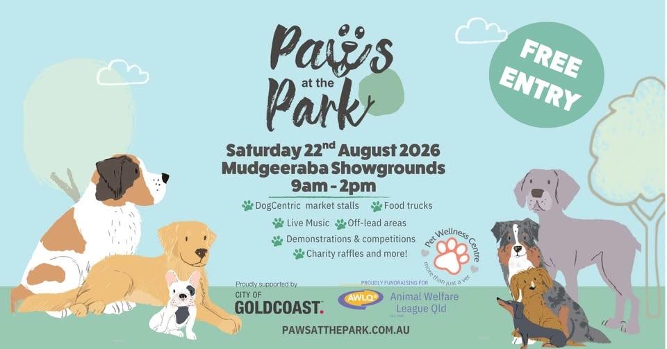 Paws at the Park - August 2026
