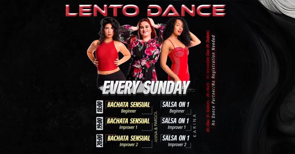 Bachata Sensual & Salsa On 1 Dance Classes | Every Sunday