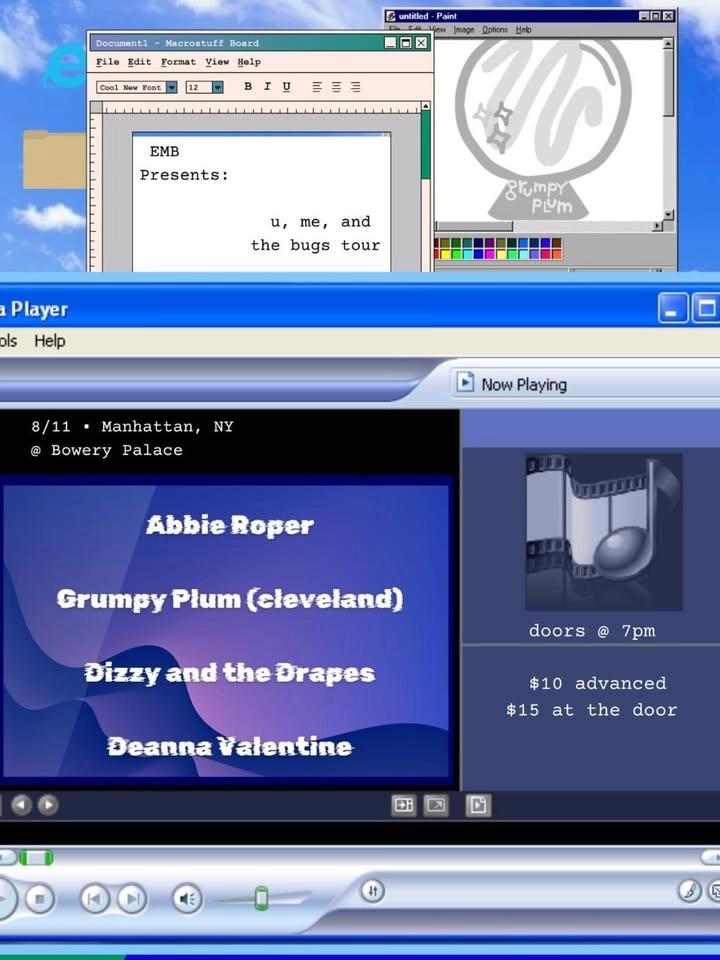 Abbie Roper | Grumpy Plum | Dizzy & The Drapes | Deanna Valentine