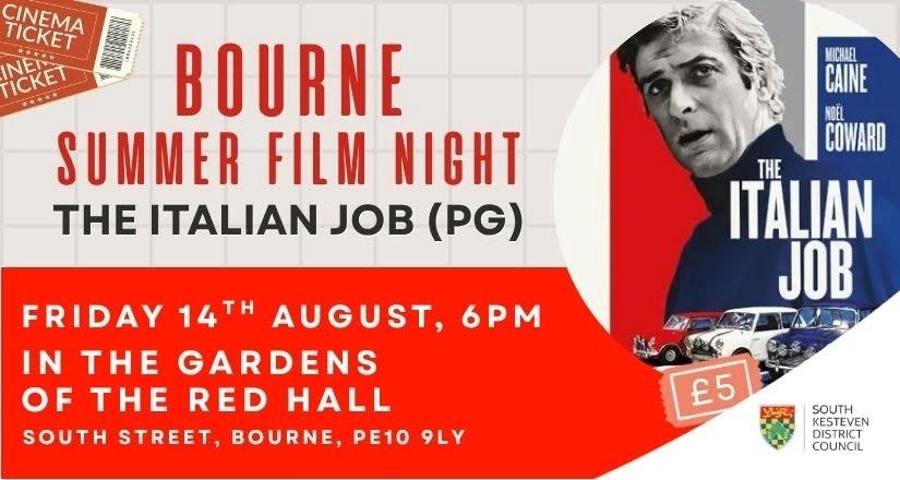 Bourne Summer Film Night - The Italian Job