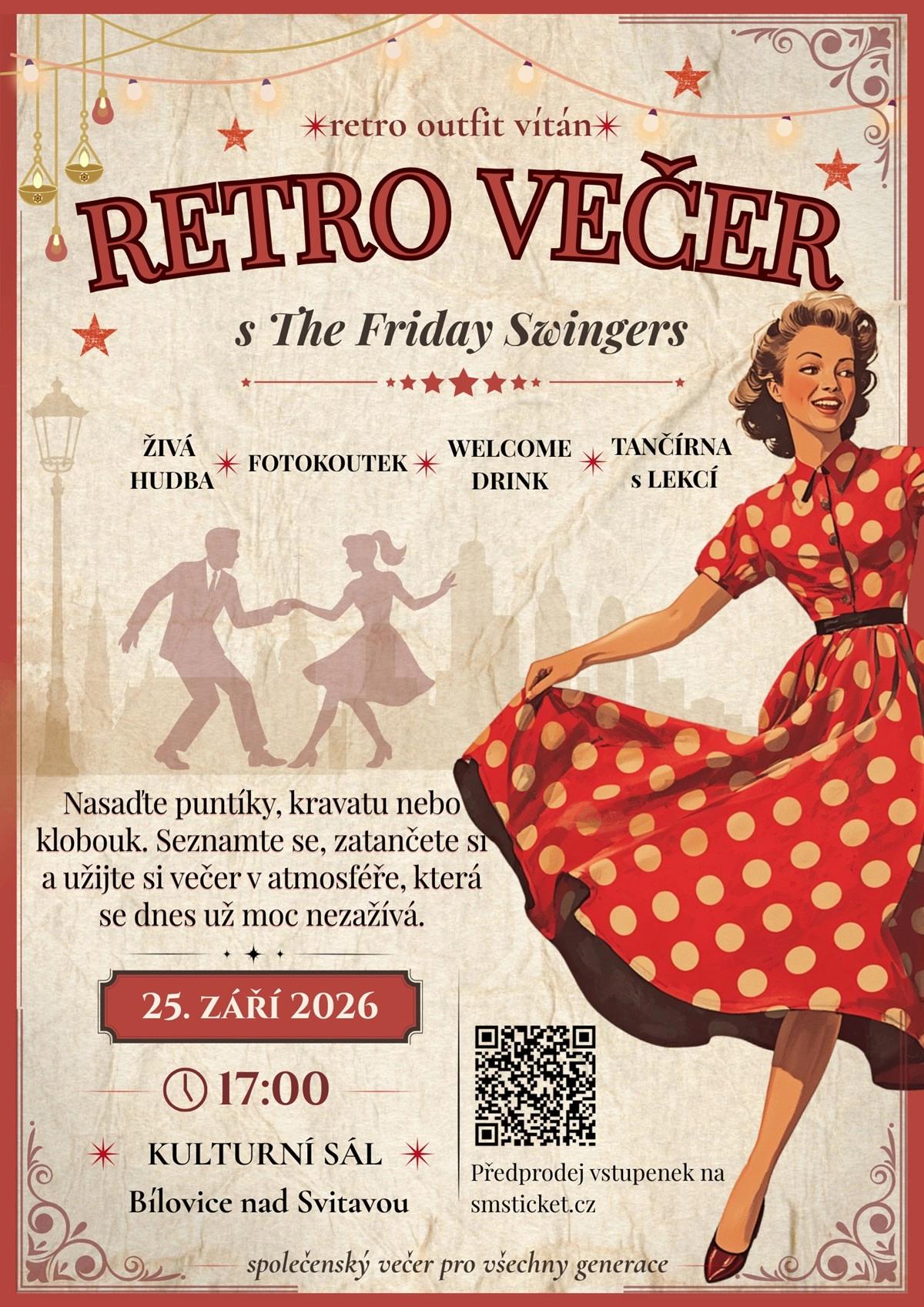 Retro večer s The Friday Swingers