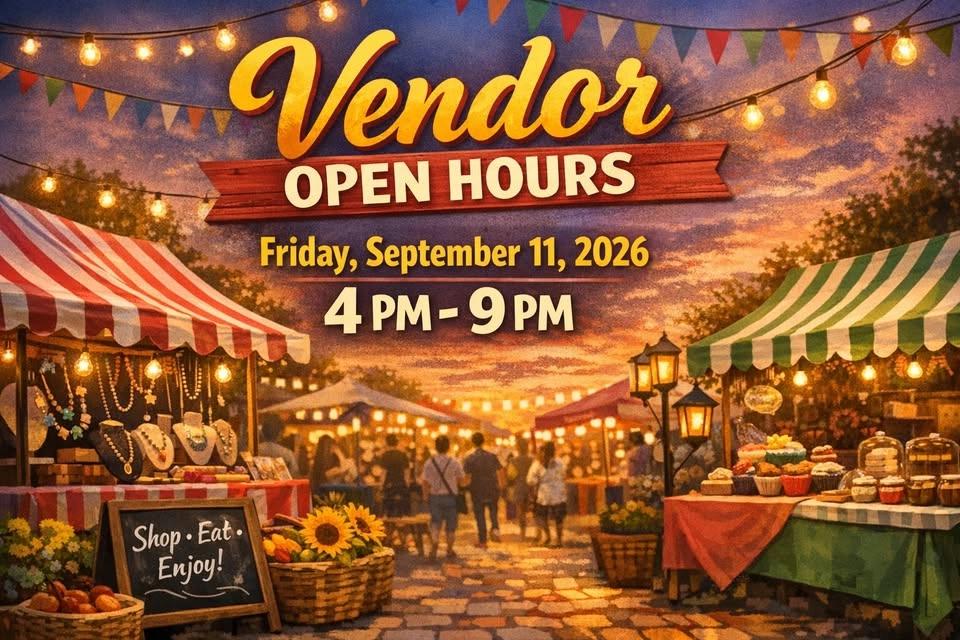 Vendors Open