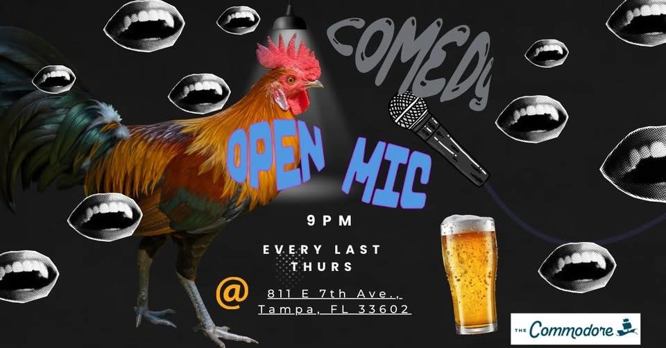 Comedy Open Mic at The Commodore Comedy Theatre