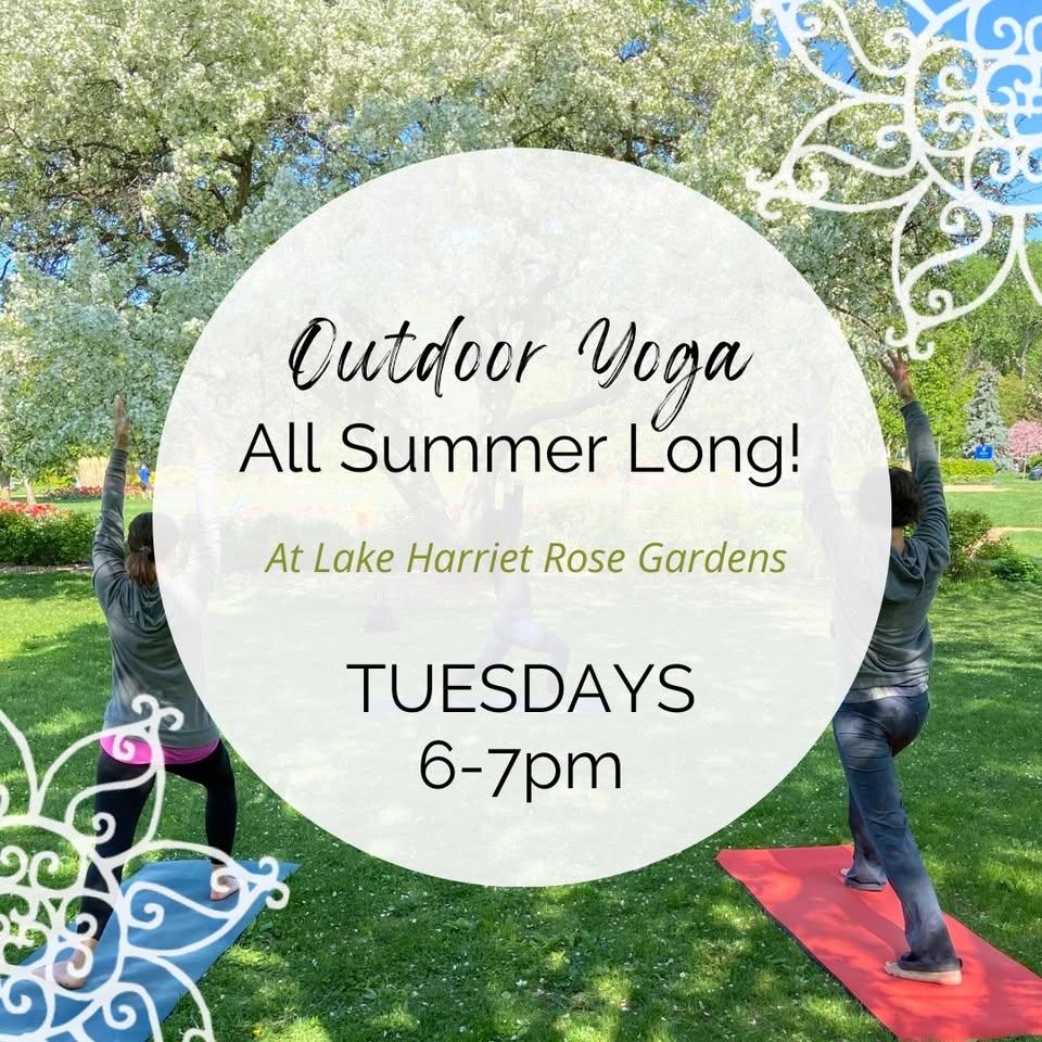 OUTDOOR YOGA! All Summer Long