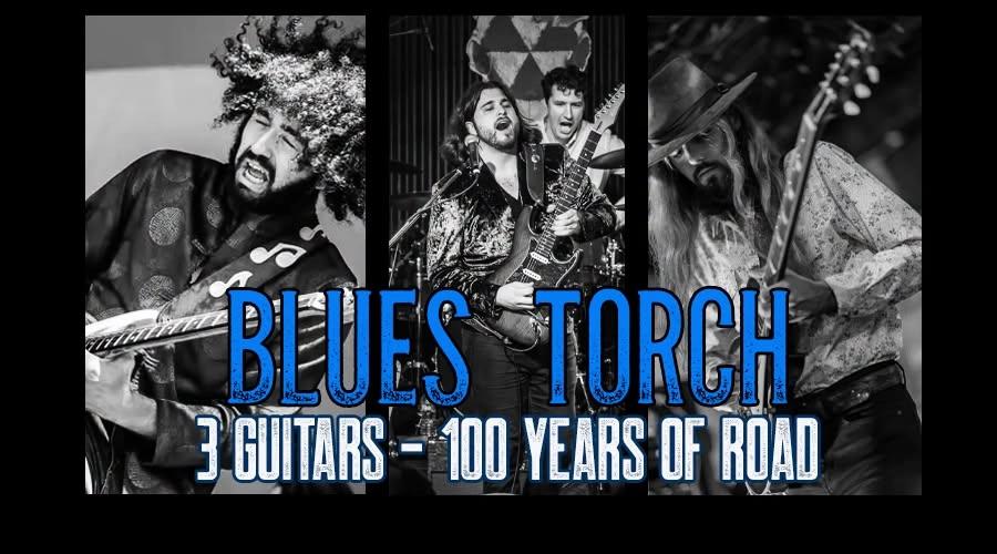 BLUES TORCH - 3 GUITARS - 100 YEARS OF ROAD - LIVE AT THE FALLOUT SHELTER