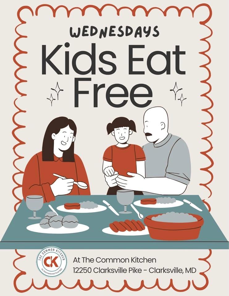 ๐จโ๐ฉโ๐งโ๐ฆโจ Kids Eat Free Wednesdays at The Common Kitchen โจ๐ฝ๏ธ